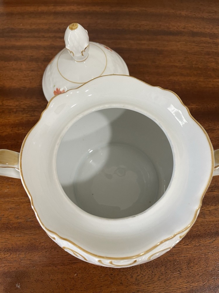 Schumann Bavaria Sugar Bowl Floral Pattern Preowned