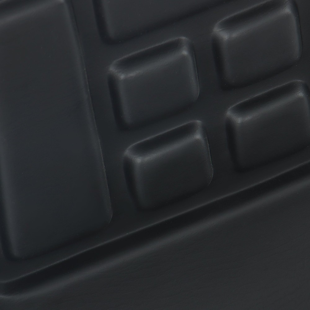 Universal Compact High Back Lawn Tractor Seat with Mounting Bolt Patterns Black