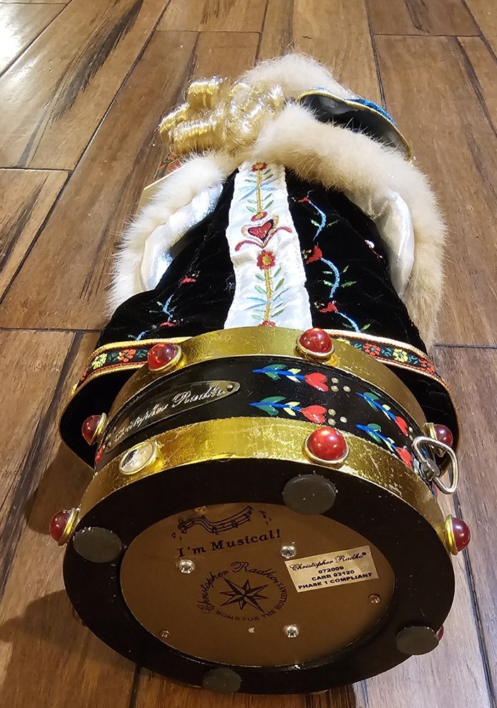 Christopher Radko Kiev Kracker Heirloom Christmas Nutcracker Musical 18in READ