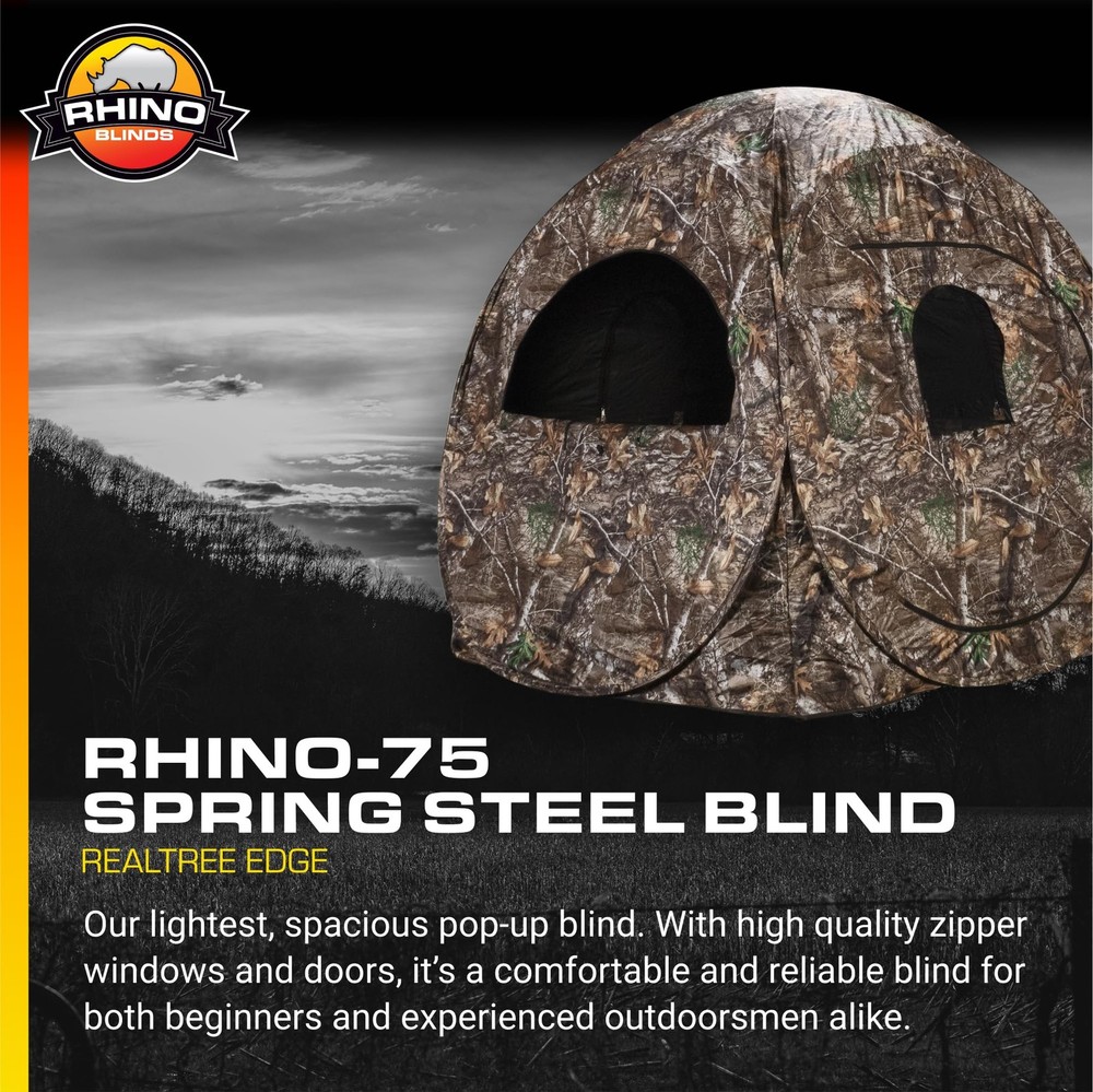 R75 2 Person Hunting Ground Blind
