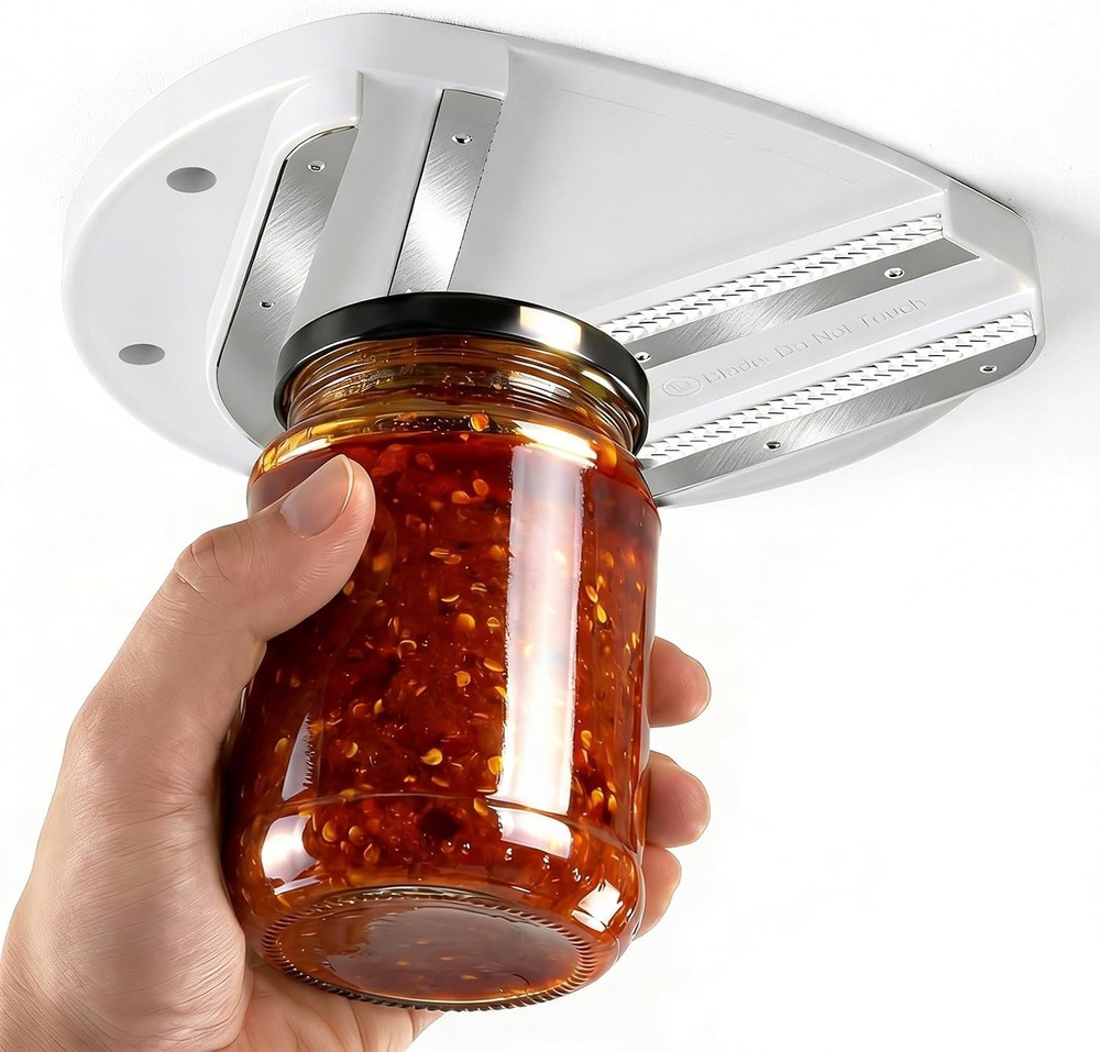 Mount-on Cabinet  for Weak Hands, Seniors with Arthritis, Double