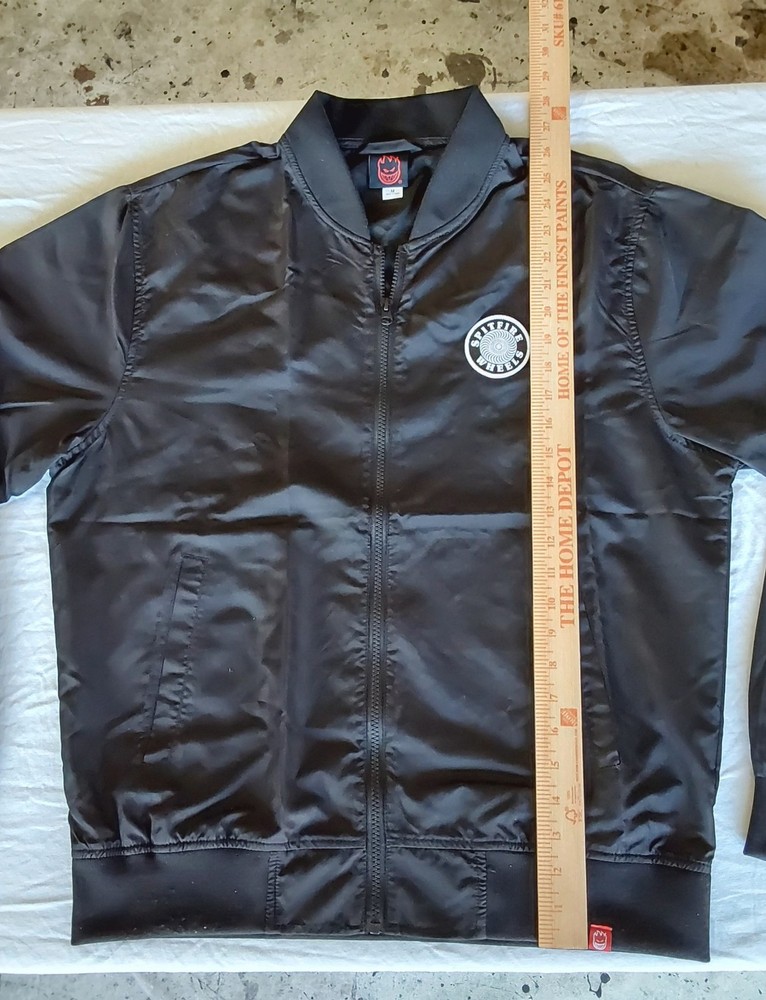 SPITFIRE WHEELS OG CIRCLE PATCH BOMBER JACKET - MEDIUM