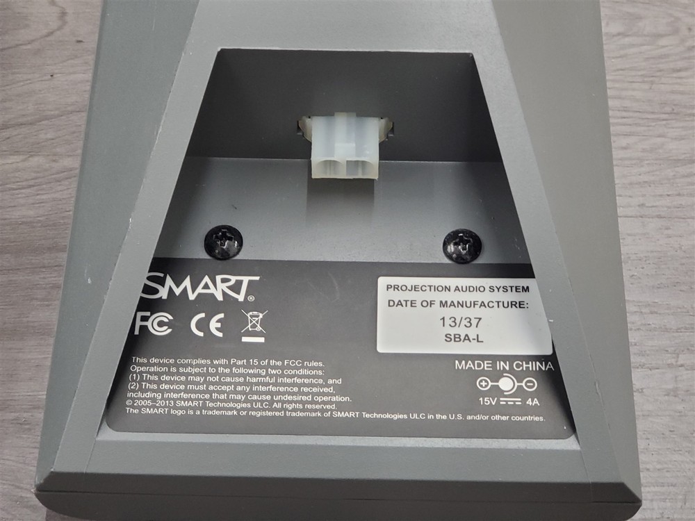 ⭐️⭐️⭐️⭐️⭐️ Smart Technologies SBA-L Smart Board Speakers Only w Brackets