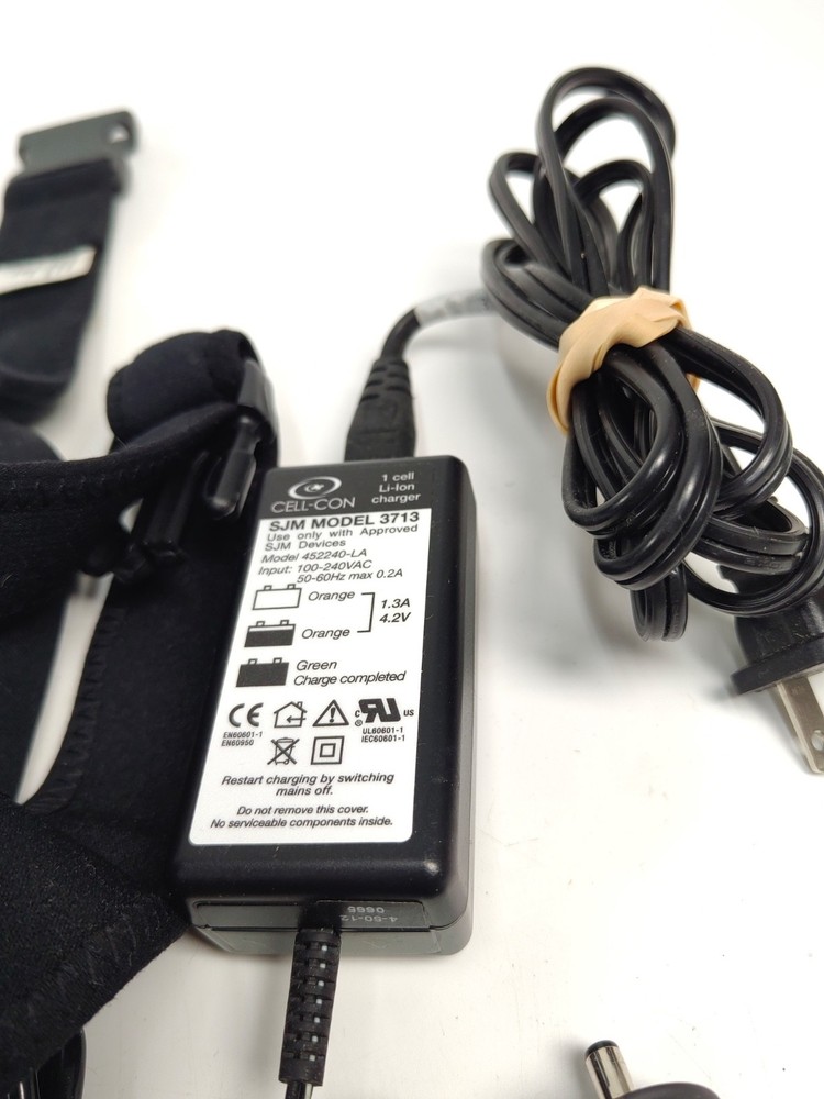 ST JUDE EON MINI LE Charging System 3722 Main / 3713 AC Adapter - Complete VGC
