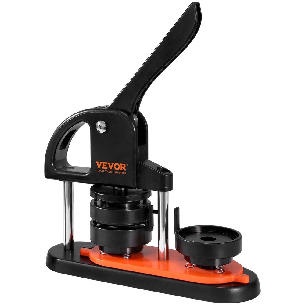 58mm Button Crafting Machine with Ergonomic Arc Press & Panda Magic Book