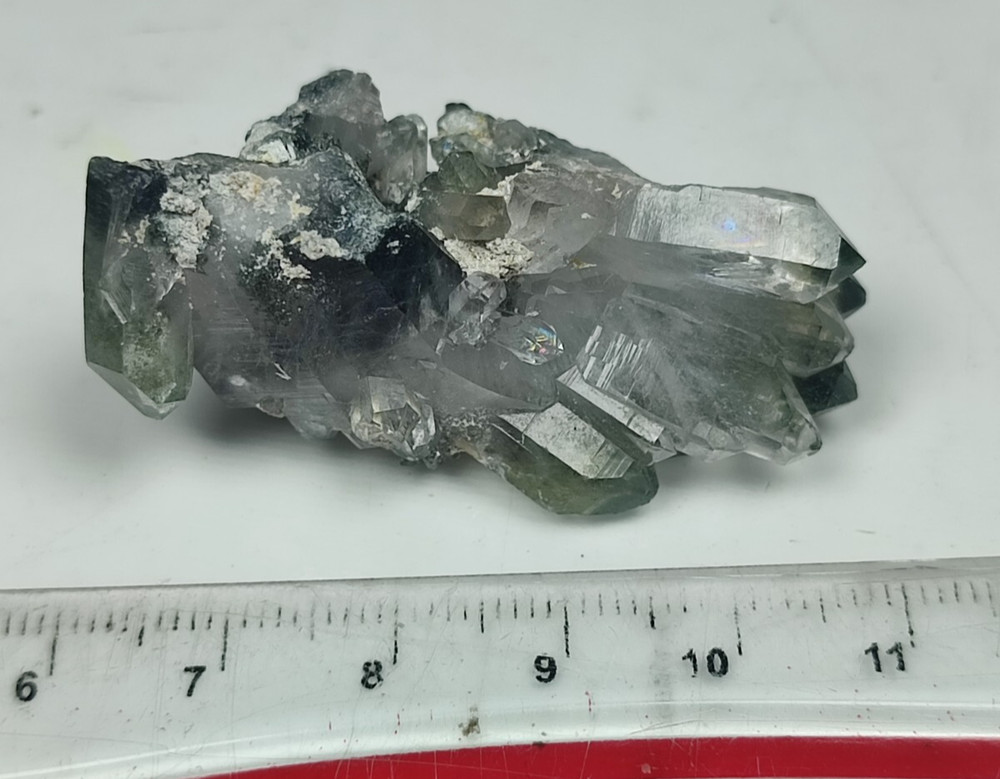 Chlorite Quartz Crystal Having Beautiful Growth-Pk