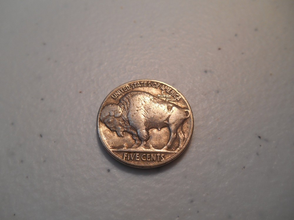 1936 Indian Head/Buffalo Nickel VF