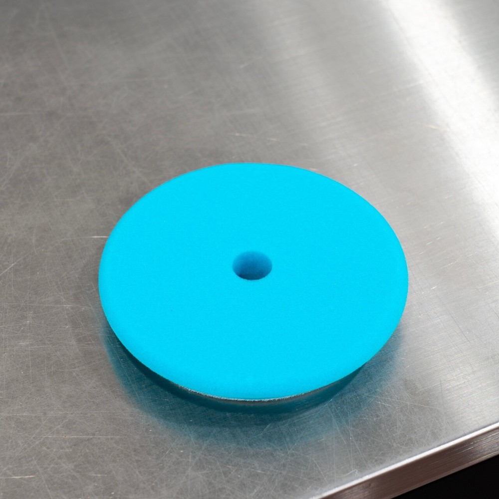 6" Rupes DA Intermediate Foam Pad Aqua | For 5" Backing Plate