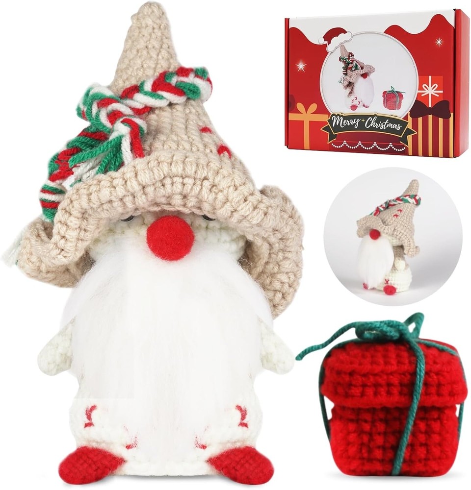 Crochet Kit for Beginners Starter Kit Amigurumi Crochet Step-by-Step Tutorial