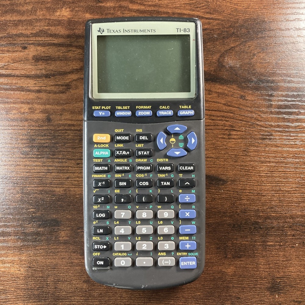 Texas Instruments TI-83 Handheld Graphing Calculator