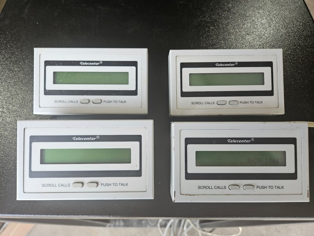 Rauland Borg ICSDTD Telecenter Intercom Desk Module P8