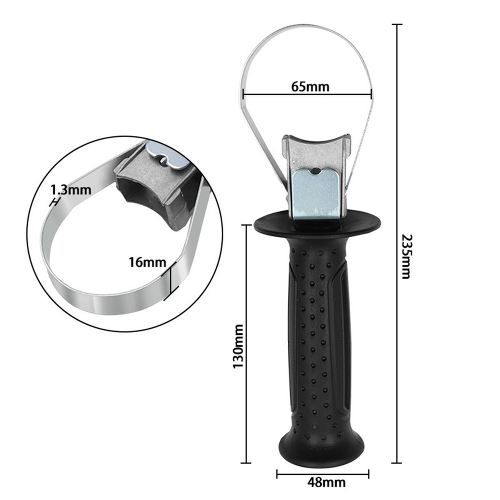Electric Hammer Front Handle Detachable Adjustable for Electric Hammer