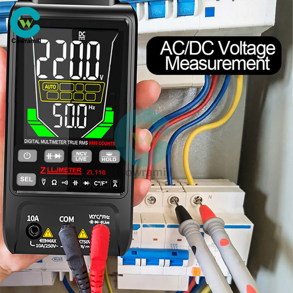 ZL116 Digital Multimeter Voltmeter AC DC Ammeter Ohmmeter Volt Meter Tester Ohm
