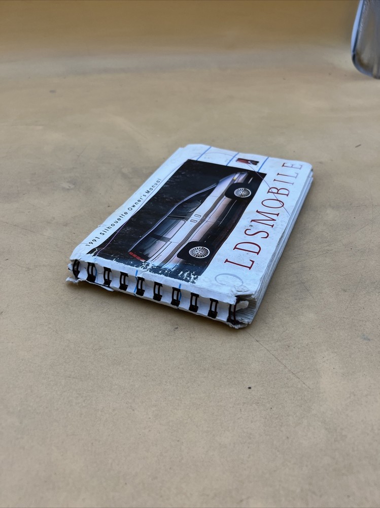 1991 OLDSMOBILE SILHOUETTE OWNERS OPERATORS GUIDE MANUAL