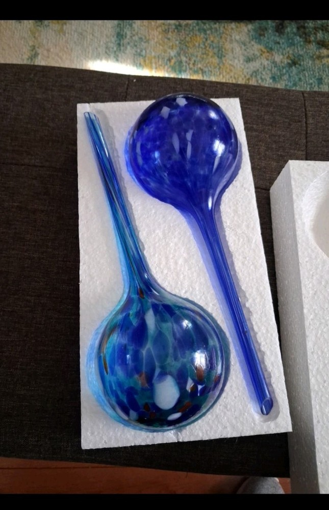 Glass Watering Sphere, 2 PC Pack