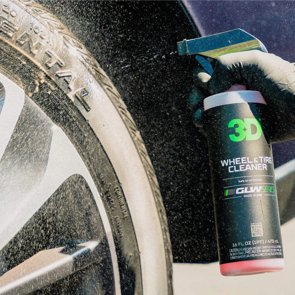 3D GLW WHEEL & TIRE CLEANER 16oz