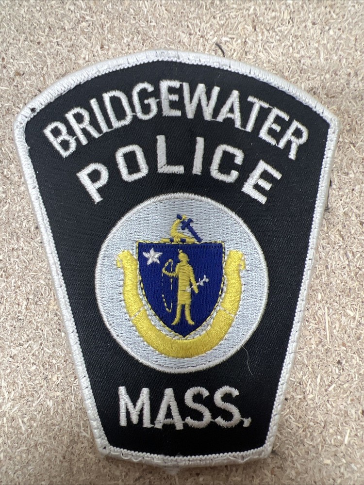Bridgewater MA Police Shoulder Patch Massachusetts