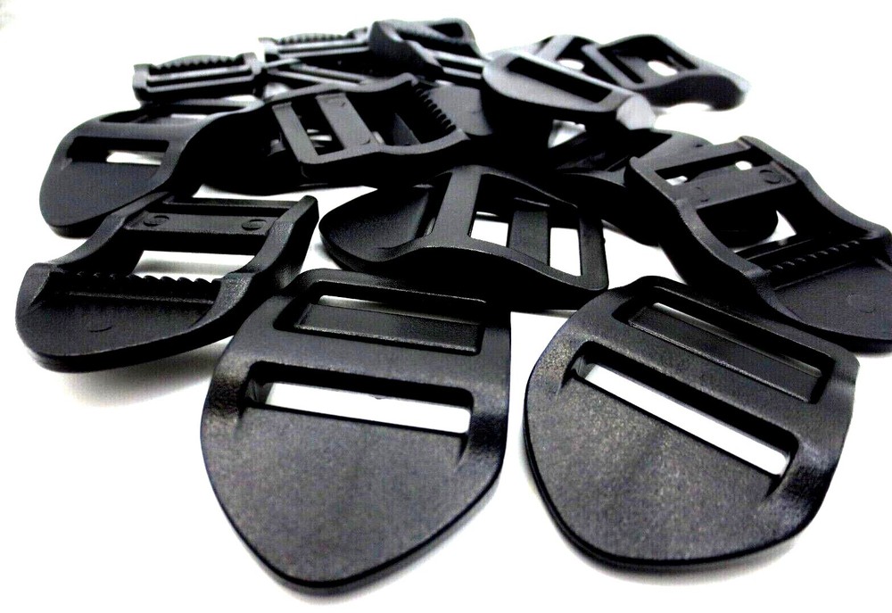 Ladder Lock Buckle Fit 25mm, 1" Wide Webbing Strap For Backpack Strap - Durable!