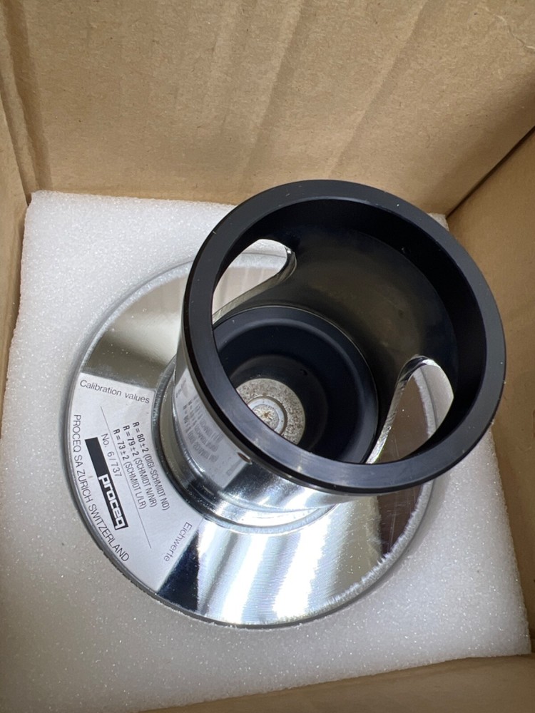 Proceq Calibration unit Eichwerte ,No 6/737