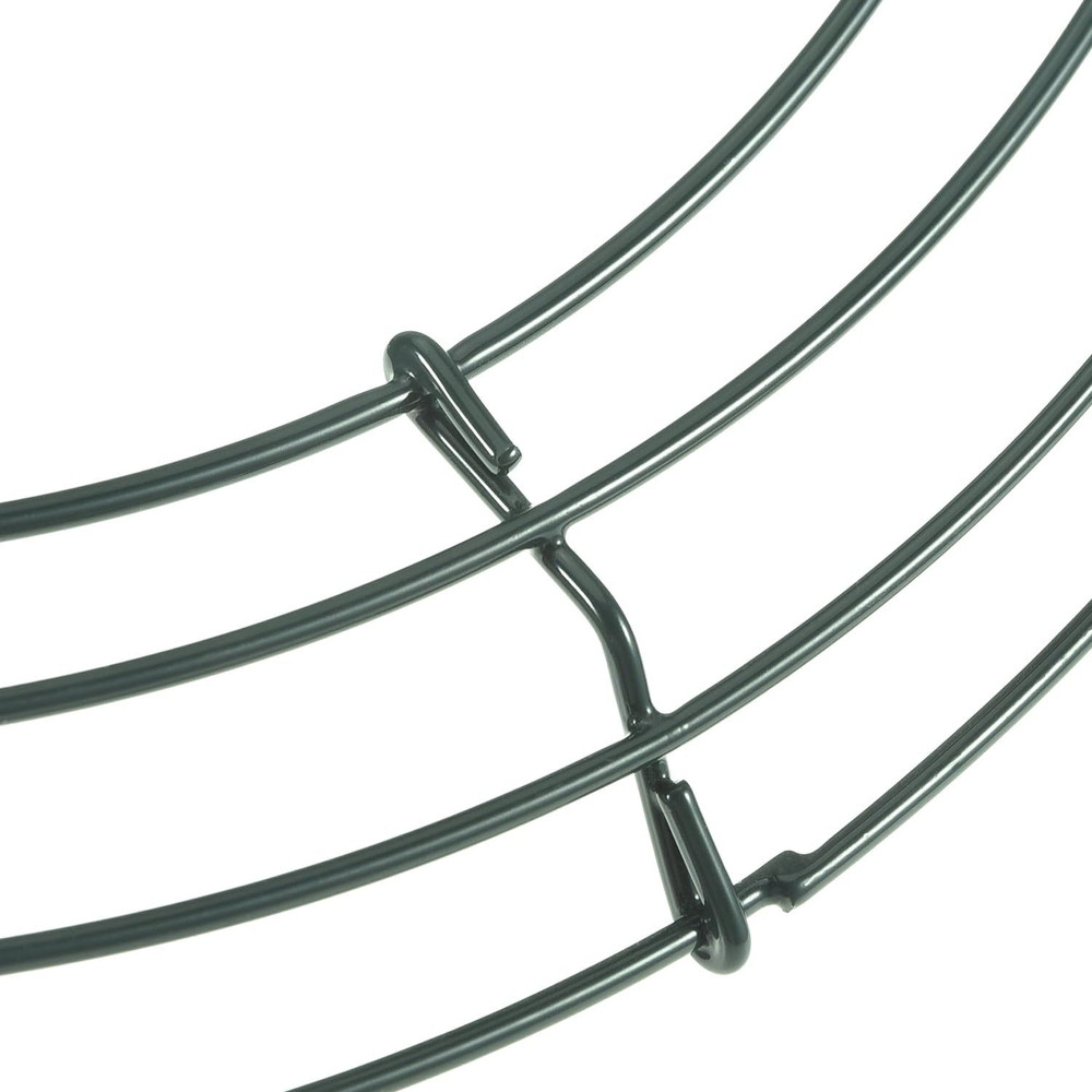 2 Pack Wreath Wire Frame Metal Wire Wreath Base Making Rings round Forms for Han