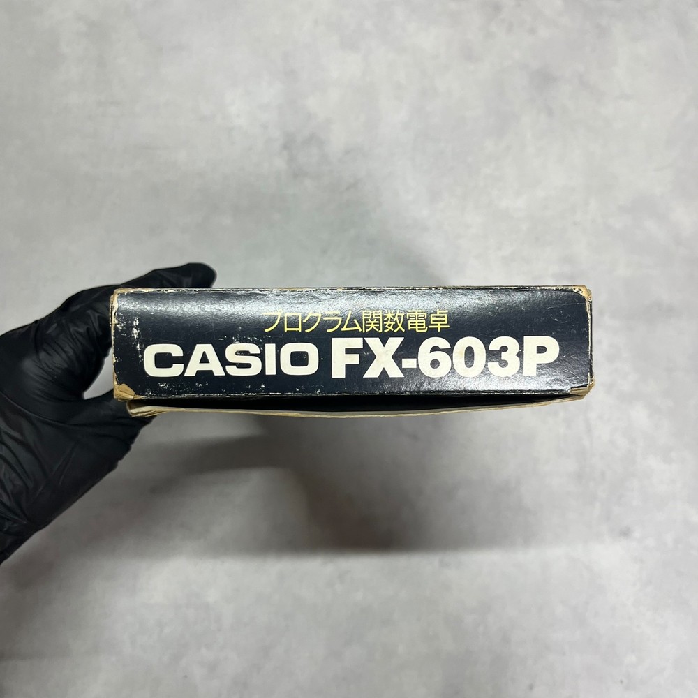 Casio FX-603P Pocket Computer Scientific Programmable Calculator Japan Tested!!