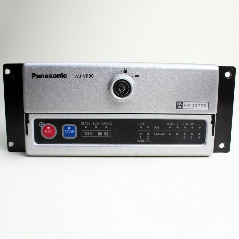 Panasonic Arbitrator WJ-VR30 Video Processing Unit Recording Front End Software