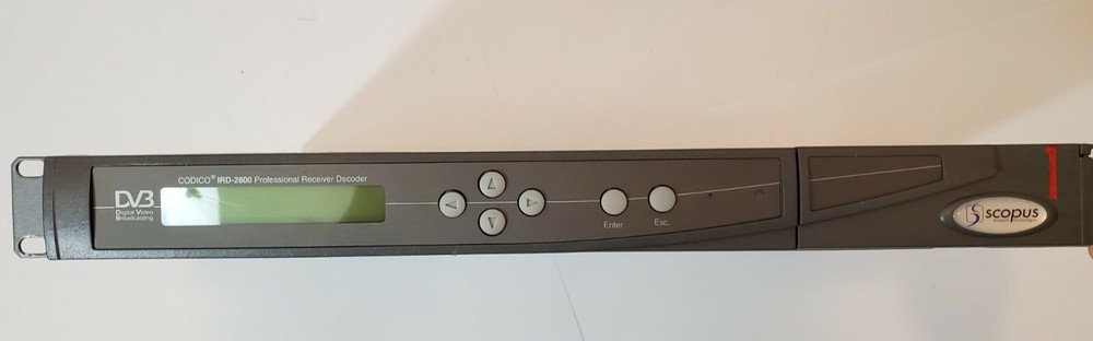 Scopus Codico IRD-2800 Professional Receiver Decoder