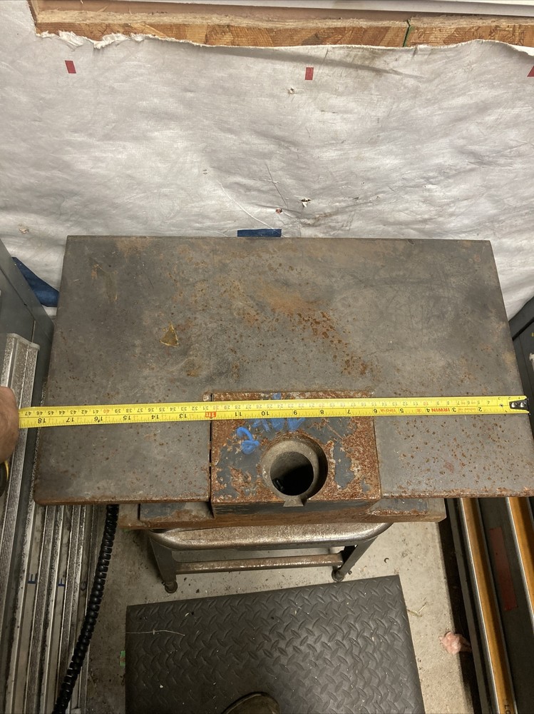 2-3/8” Die Shoe Ironworker or Punch Press Tooling Fabrication Machine Part