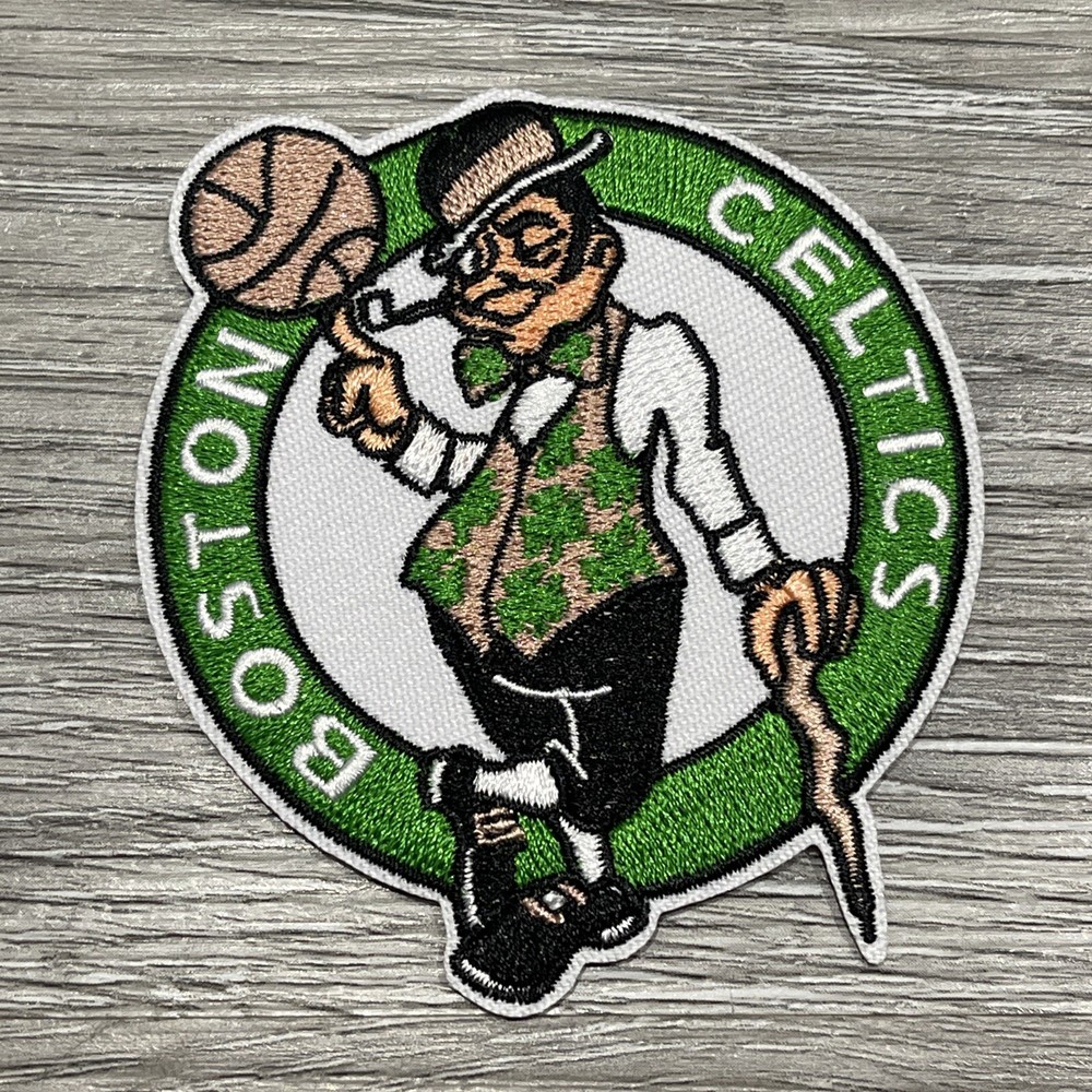 Boston Celtics Patch Embroidered Iron 3x2.75 Inch