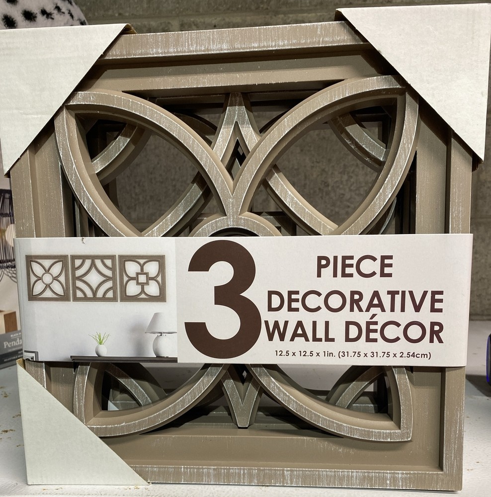3 piece wall decor set