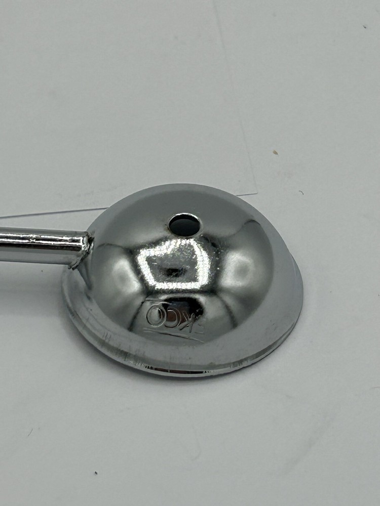 EKCO Fruit Melon Baller Scoop Double Sided White Handle Stainless Kitchen Tool