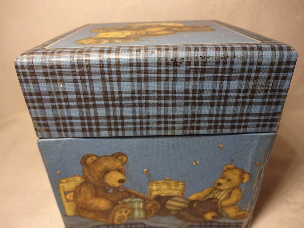 vintage BoB’s boxes Honey Bears keepsake trinket box