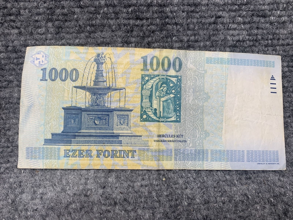 1000 EZER FORINT 1999 HUNGARY