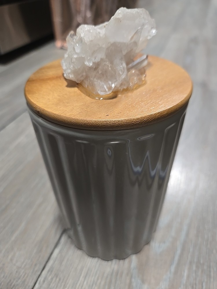Crystal Top Canister
