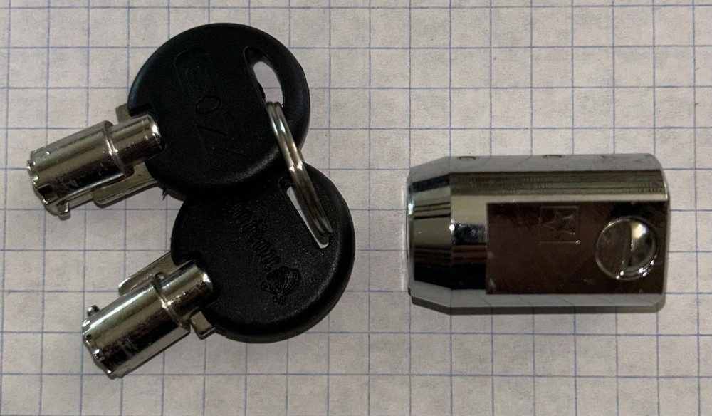 Chateau EZ Cylinder Lock C480-EZ-S - SHORT MILL