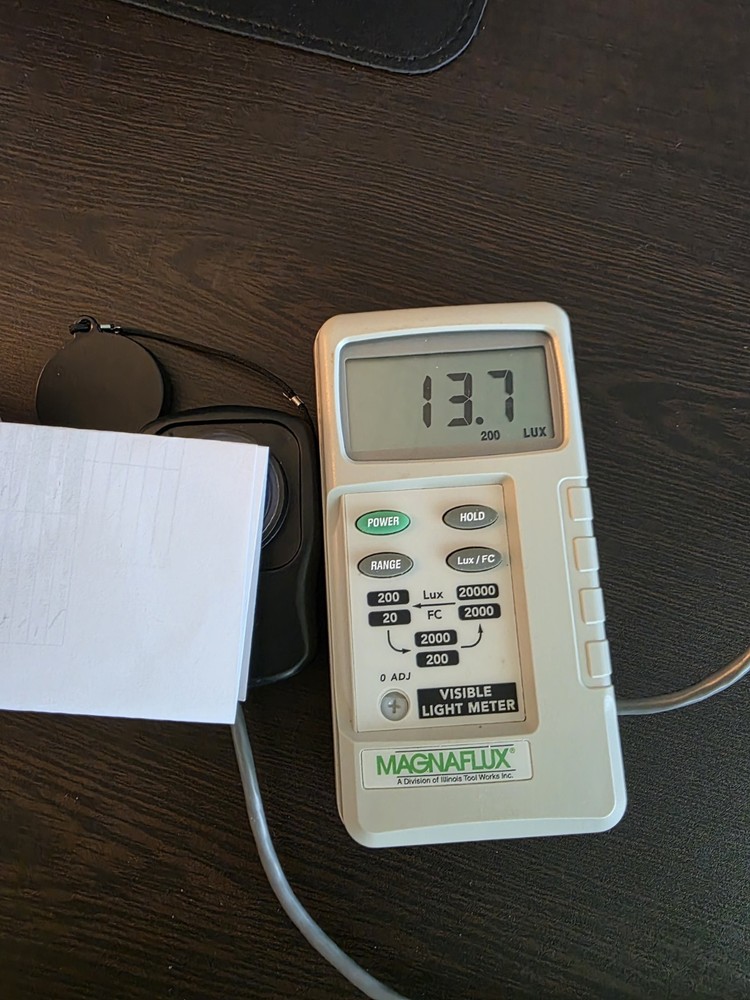 Magnaflux White Light Meter 625024