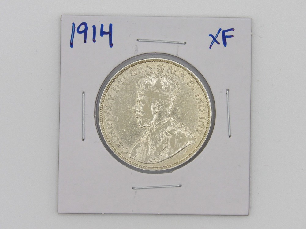Canada 1914 XF 50 Cents