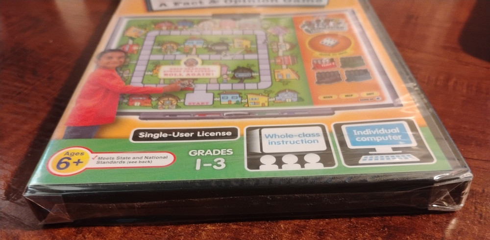 I Lakesore A Fact & Opinion Game Interactive Whiteboard Software PC/Mac NEW