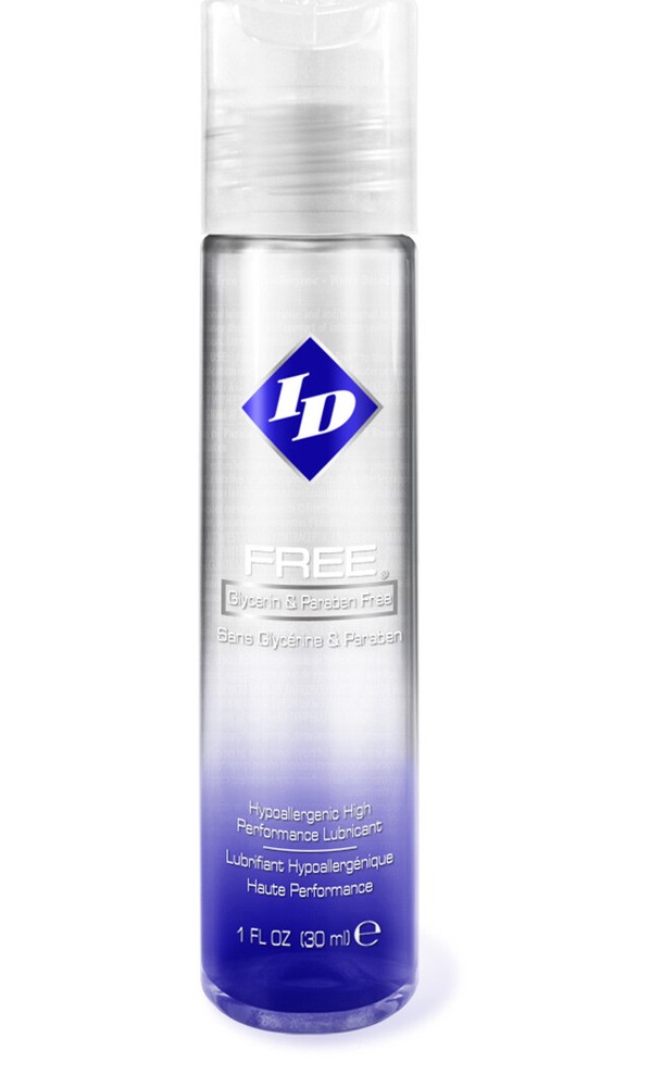 ID Free Water-Based Personal Lubricant Lube 1oz
