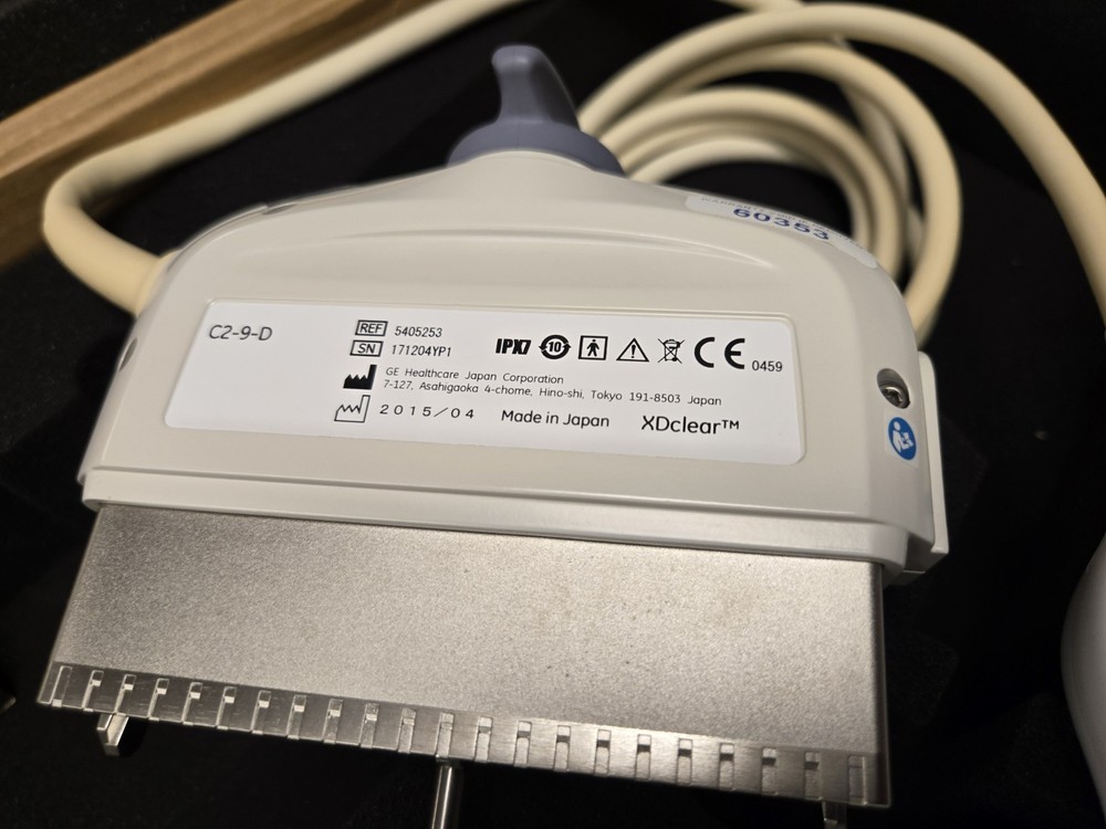 GE C2-9-D Convex Array Probe with XDclear Transducer Technology