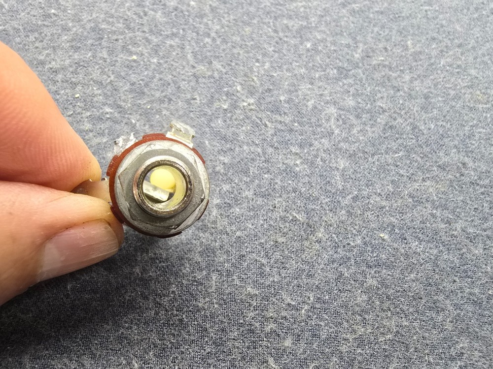 Heathkit SB-310 Ham Radio Receiver Part - Front Panel Headphone Jack