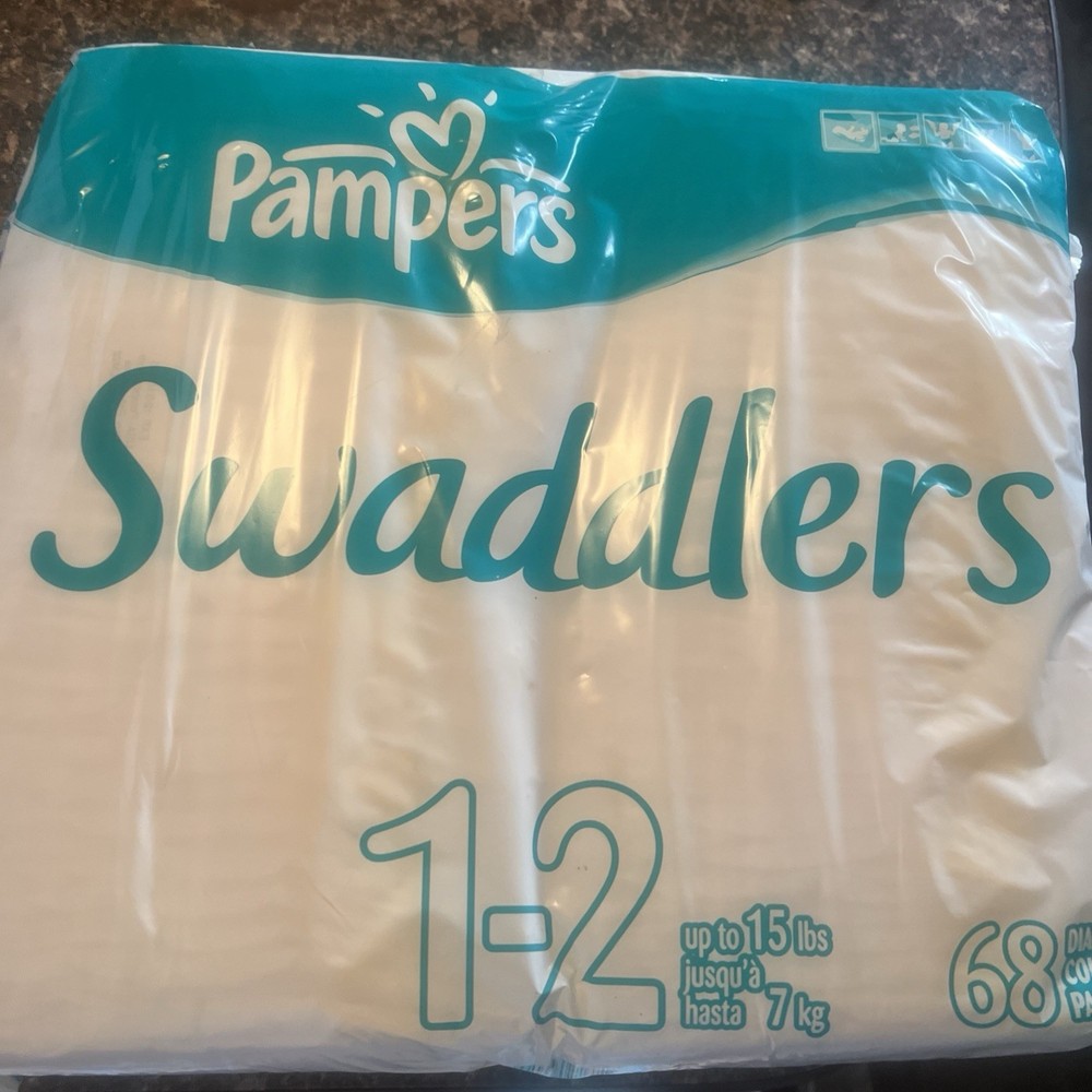 Pamper Swaddlers 1-2 68.Diapers