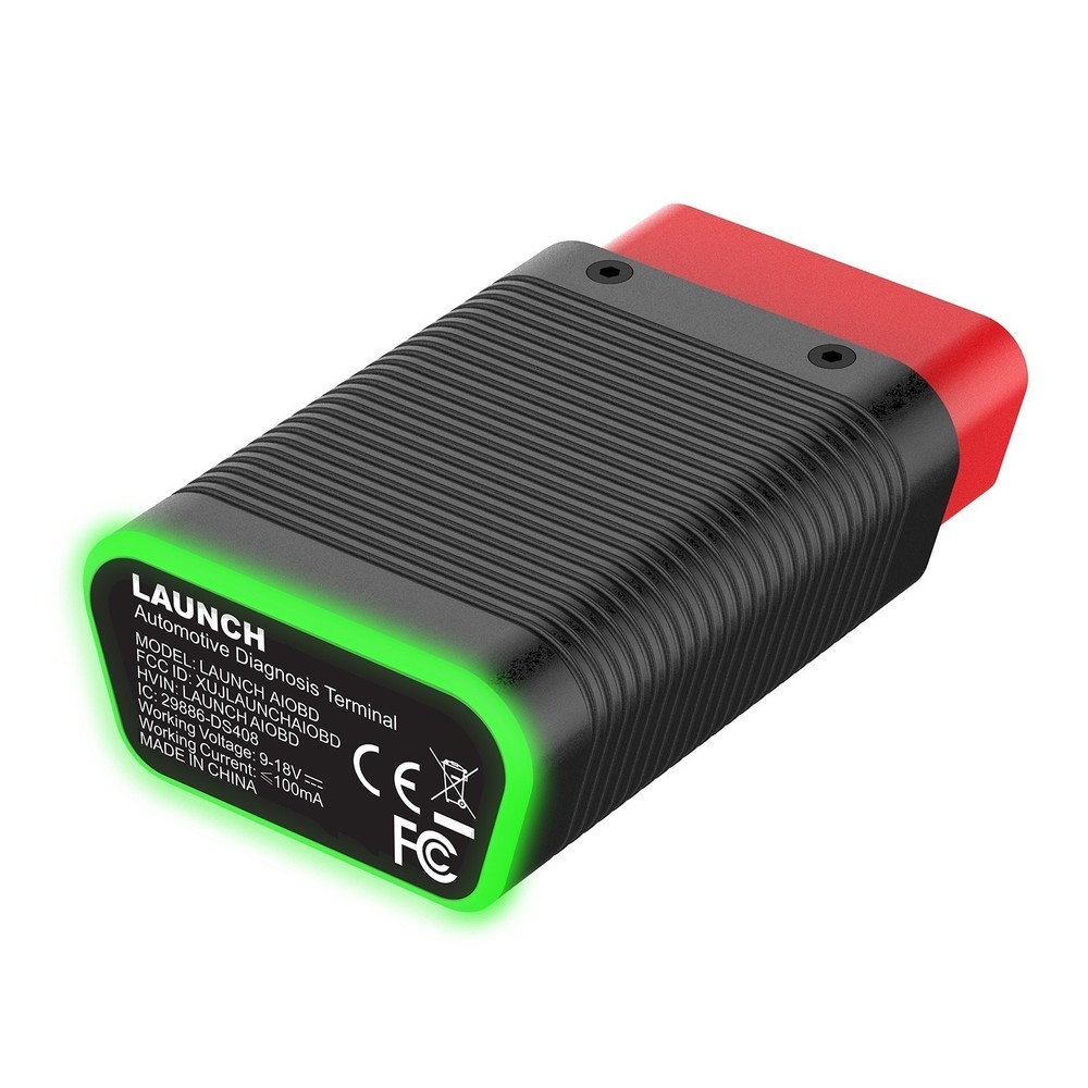 LAUNCH AIOBD Mini Bluetooth All System Diagnostic Tool OBD2 Scanner +36CM Cable*
