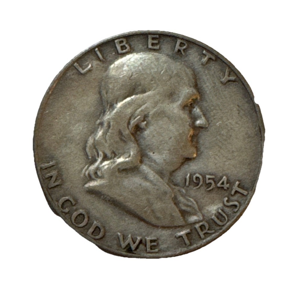 1954 Franklin Half Dollar (D) Silver