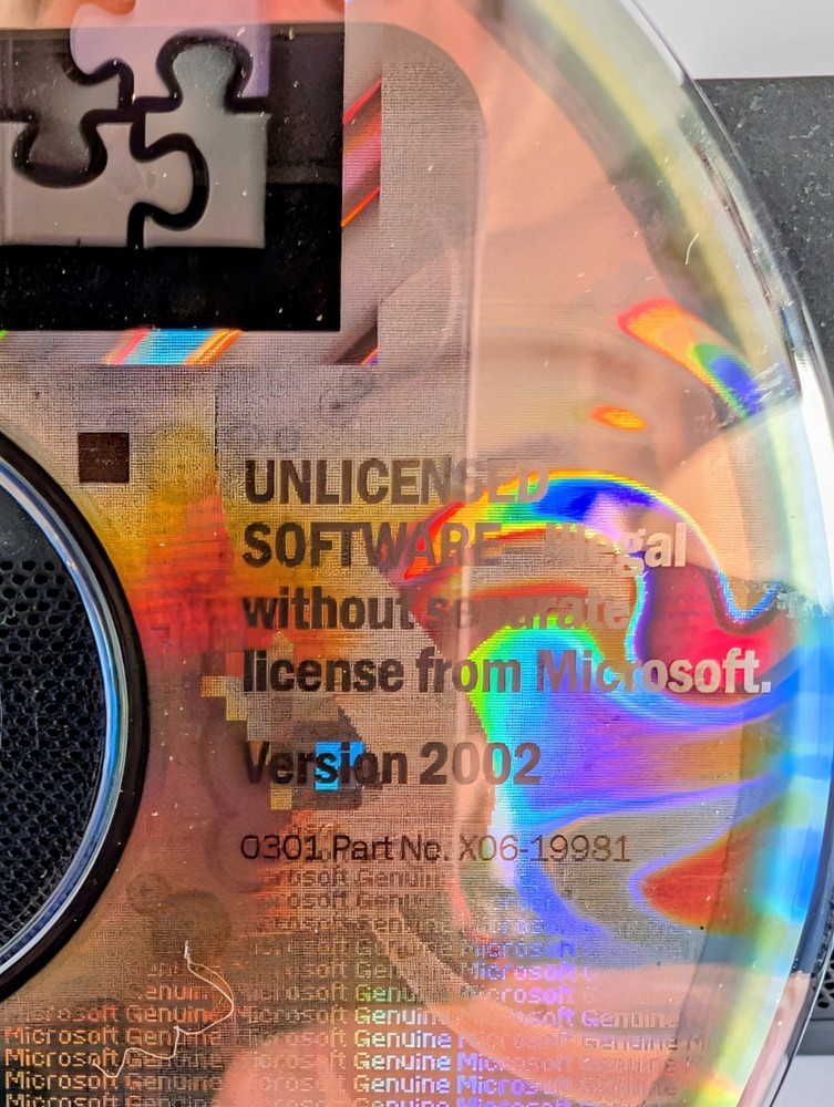 Microsoft Office XP Standard Edition version 2002 CDs with license key