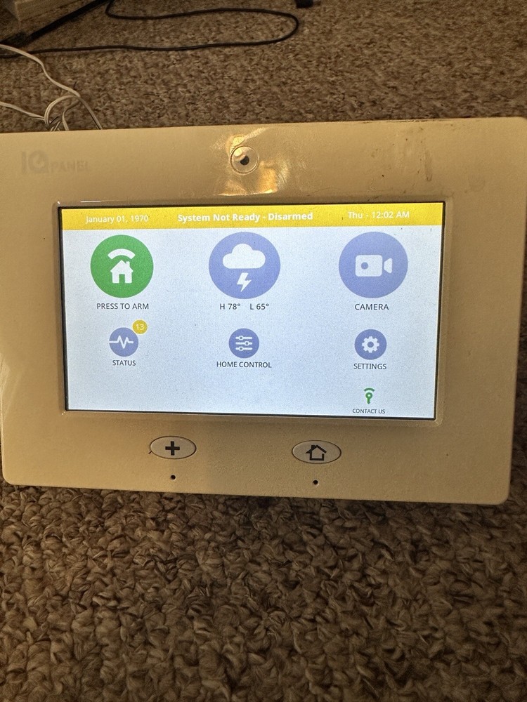 Qolsys IQ Panel All In One Security Panel with 7" Touch Display VRZ Brinks