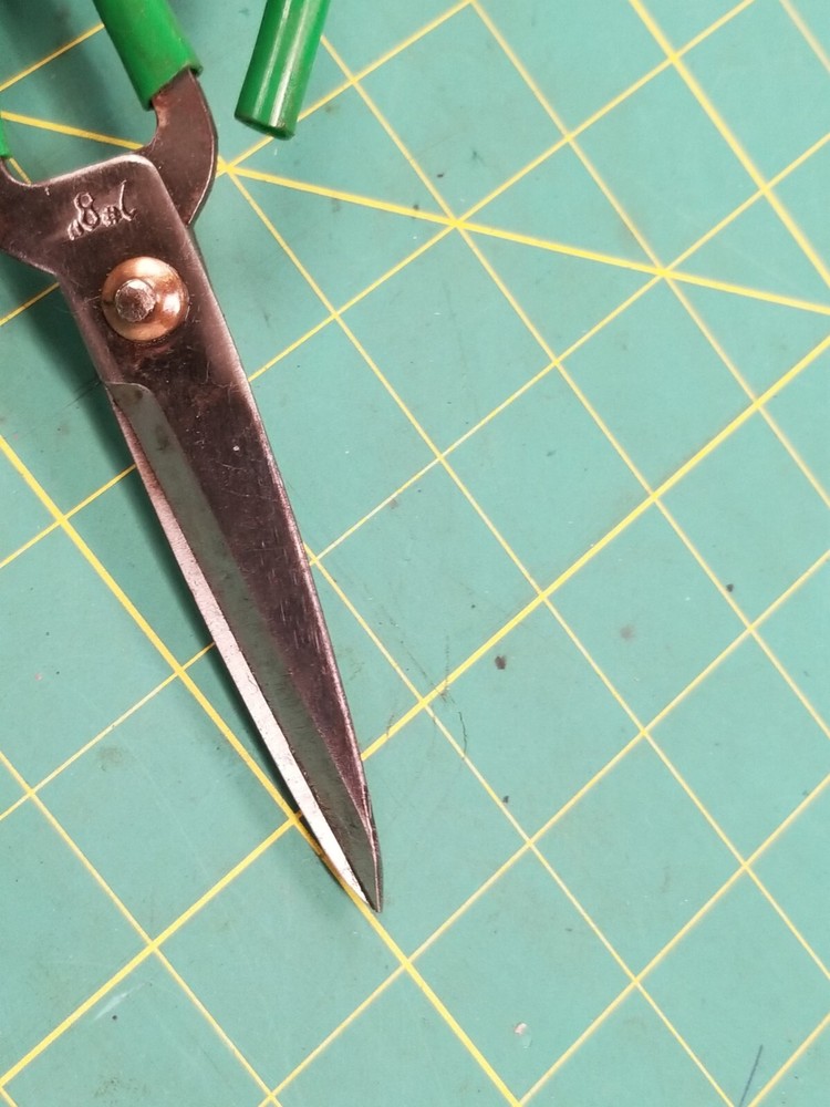 Vintage 8" Solid Utility Bonsai Shaping Pruning Shears Scissors Japan