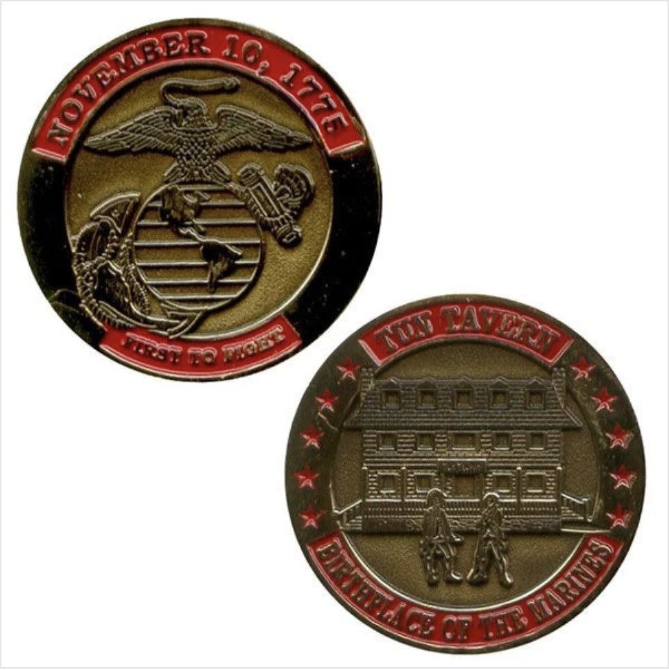 GENUINE U.S. COIN: TUN TAVERN