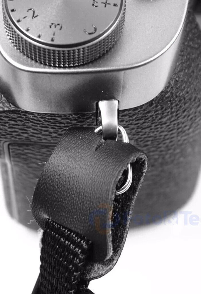 3 sets Camera Strap Split Ring Leather Protective Covers / #255