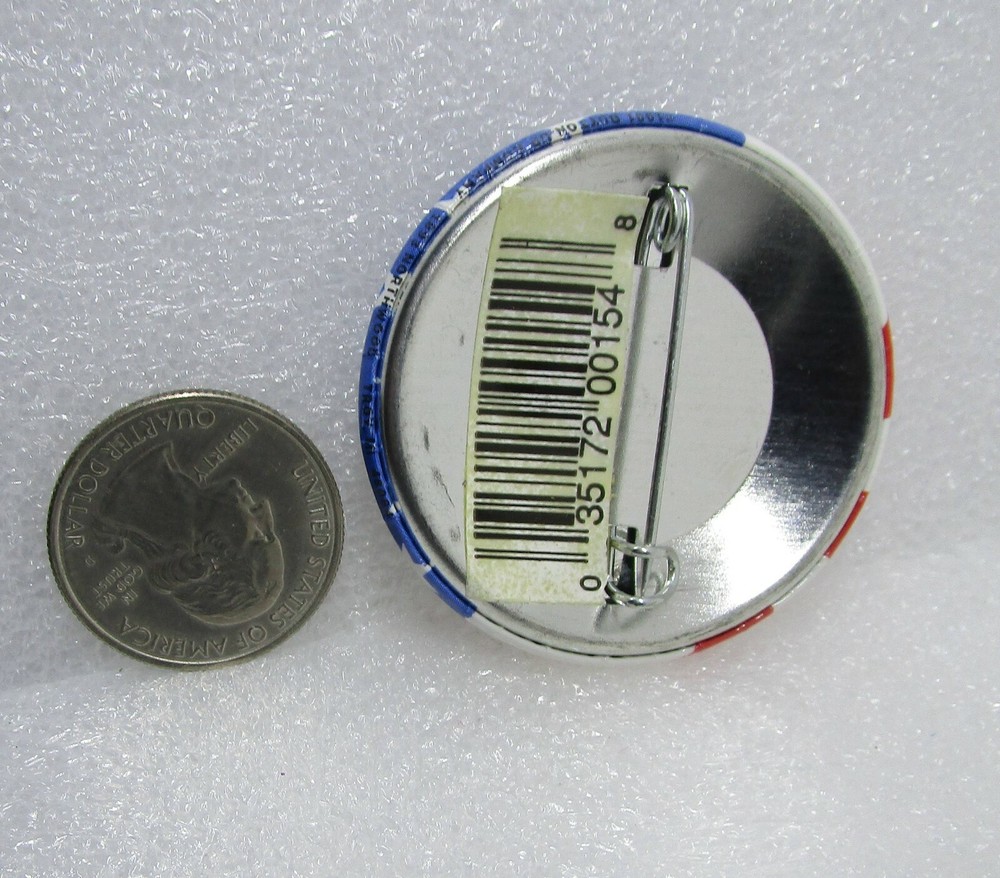 United States Flag Button Pin